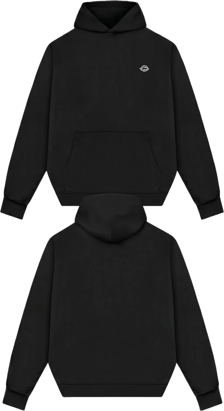 Heavy Hoodie — Black