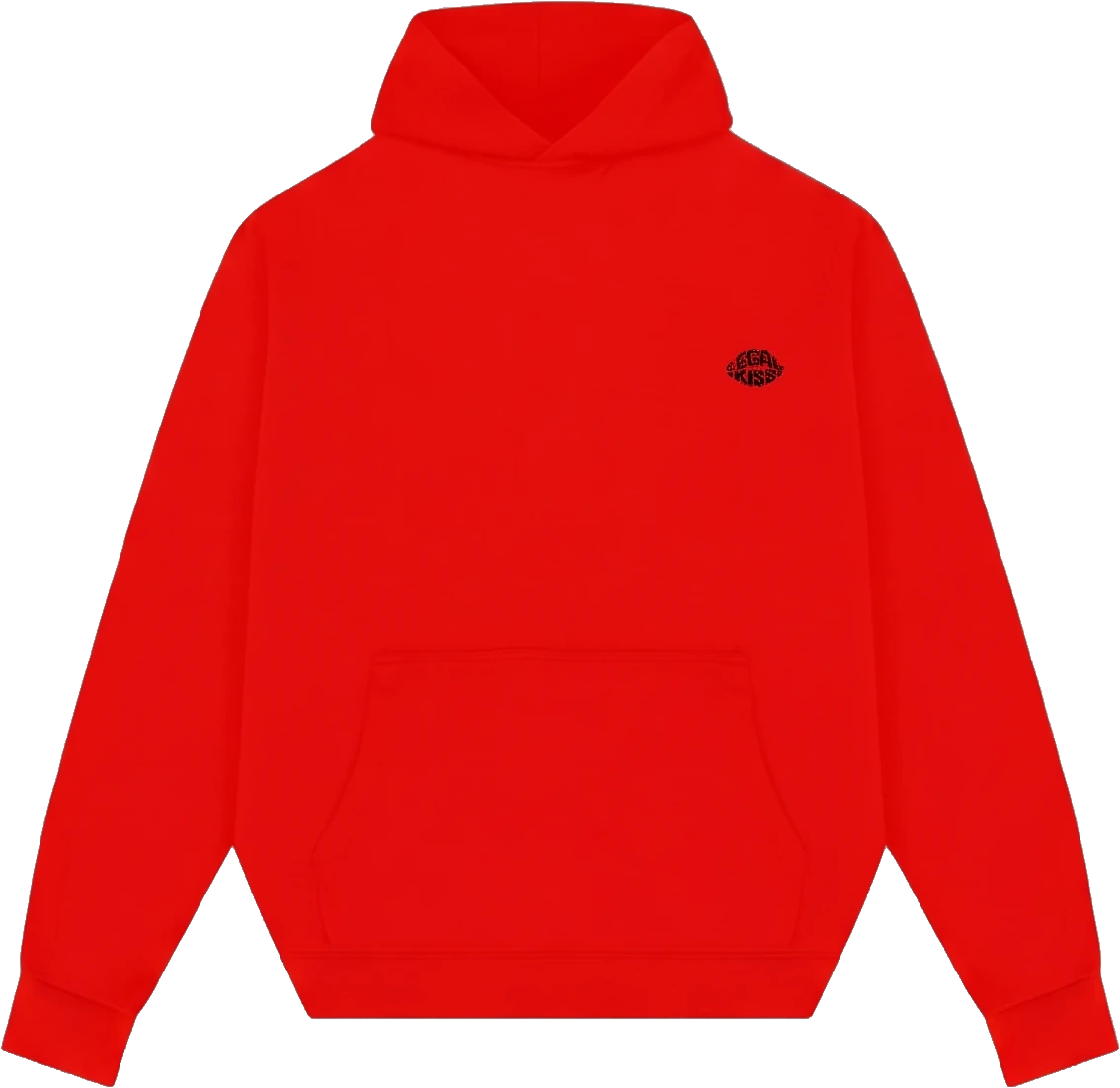 Heavy Hoodie — Red